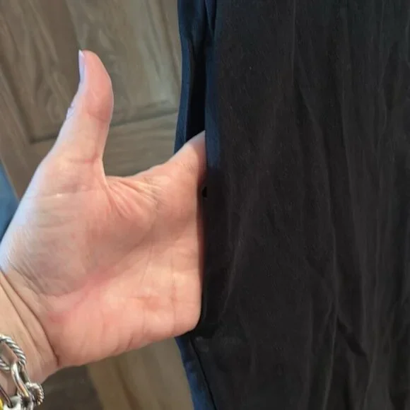 NWT EVERLANE The Daytripper Dress in Linen XS BLACK - Picture 5 of 16